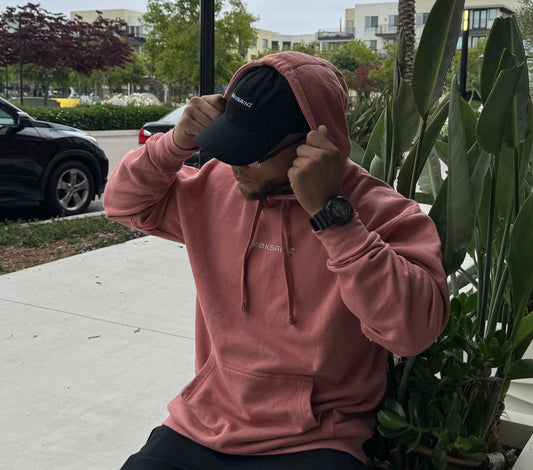 "POWER THRU." HOODIE