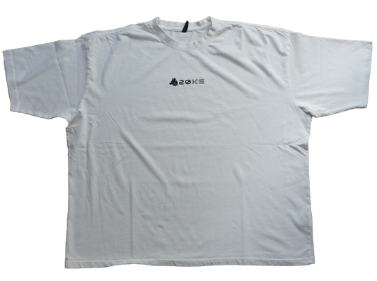 QUADZERO TEE | White